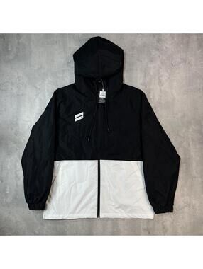 Y2K Black Hurley Skater Windbreaker Jacket